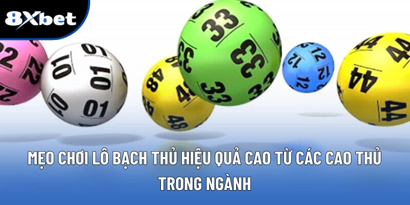 Lô Bạch Thủ - Cách Bắt Số Chuẩn Xác Mỗi Ngày Tại 8XBET 3 Mẹo chơi lô bạch thủ hiệu quả cao từ các cao thủ trong ngành